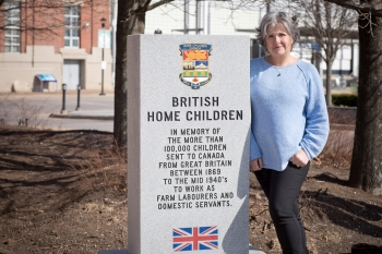 British Home Children monument resized